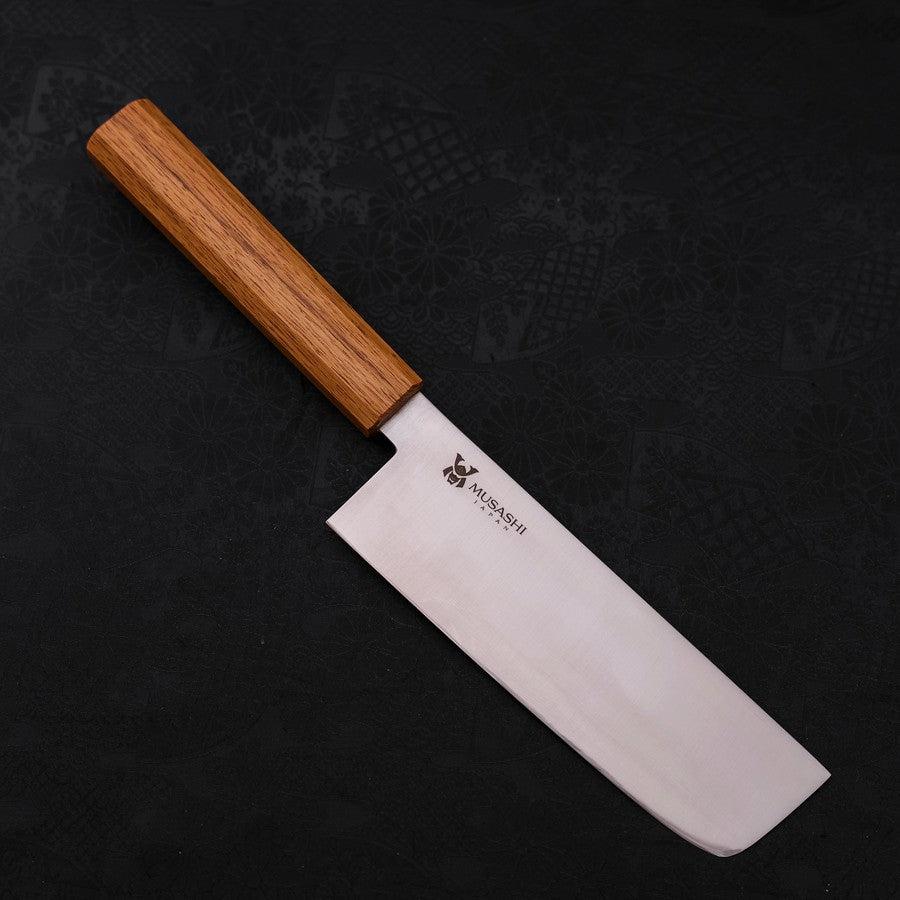 Nakiri AUS-10 Poliert Eichenholz Griff 165mm