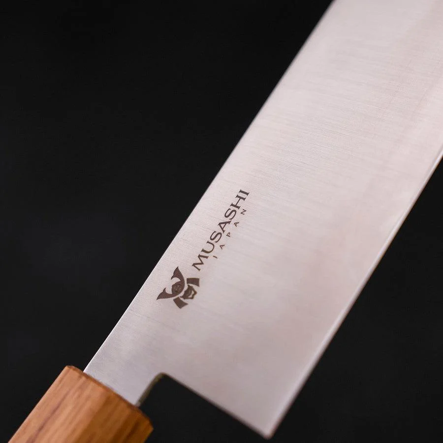 Nakiri AUS-10 Poliert Eichenholz Griff 165mm - Image 3