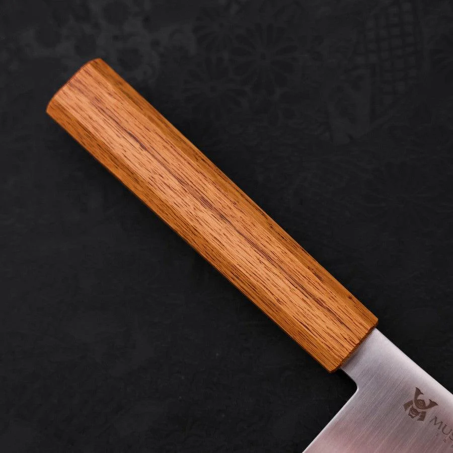 Nakiri AUS-10 Poliert Eichenholz Griff 165mm - Image 6