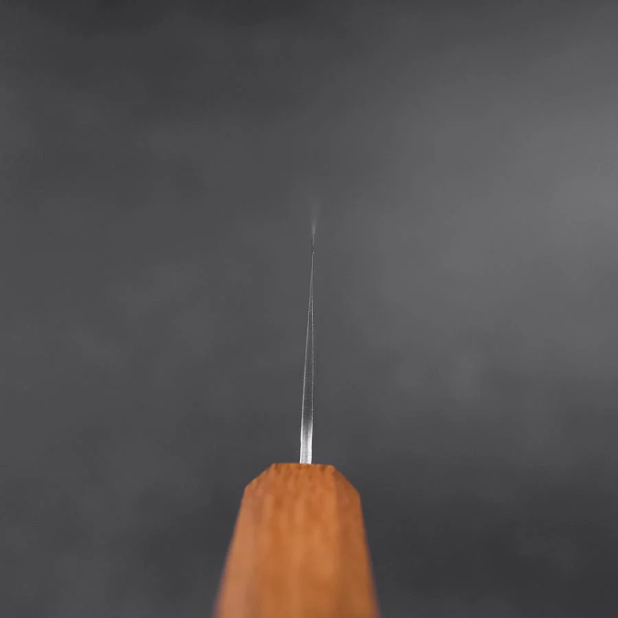 Nakiri AUS-10 Tsuchime Damast Yaki Urushi Griff 165mm - Image 4