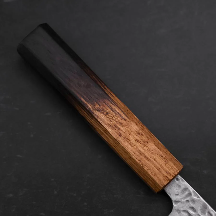Nakiri AUS-10 Tsuchime Damast Yaki Urushi Griff 165mm - Image 6