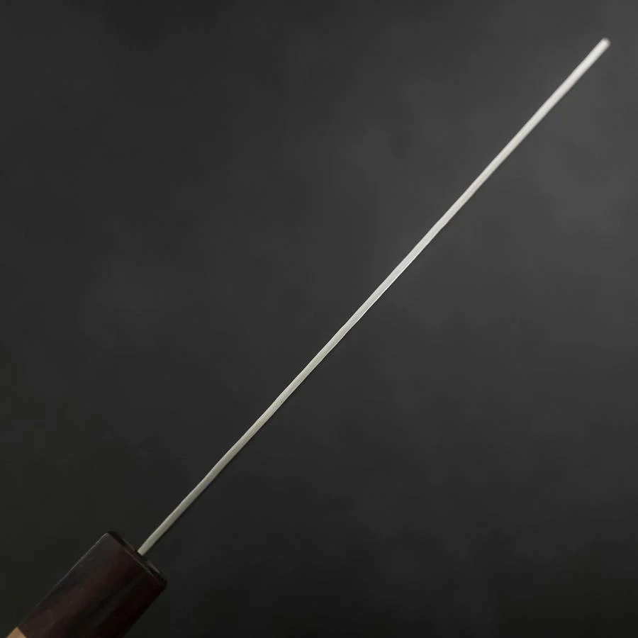 Nakiri AUS-10 Tsuchime Damast Rosenholz und Walnussholz Griff 165mm - Image 5