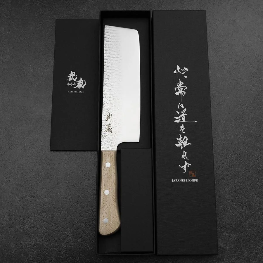 Nakiri AUS-6 Tsuchime Westlicher Griff 170mm - Image 8