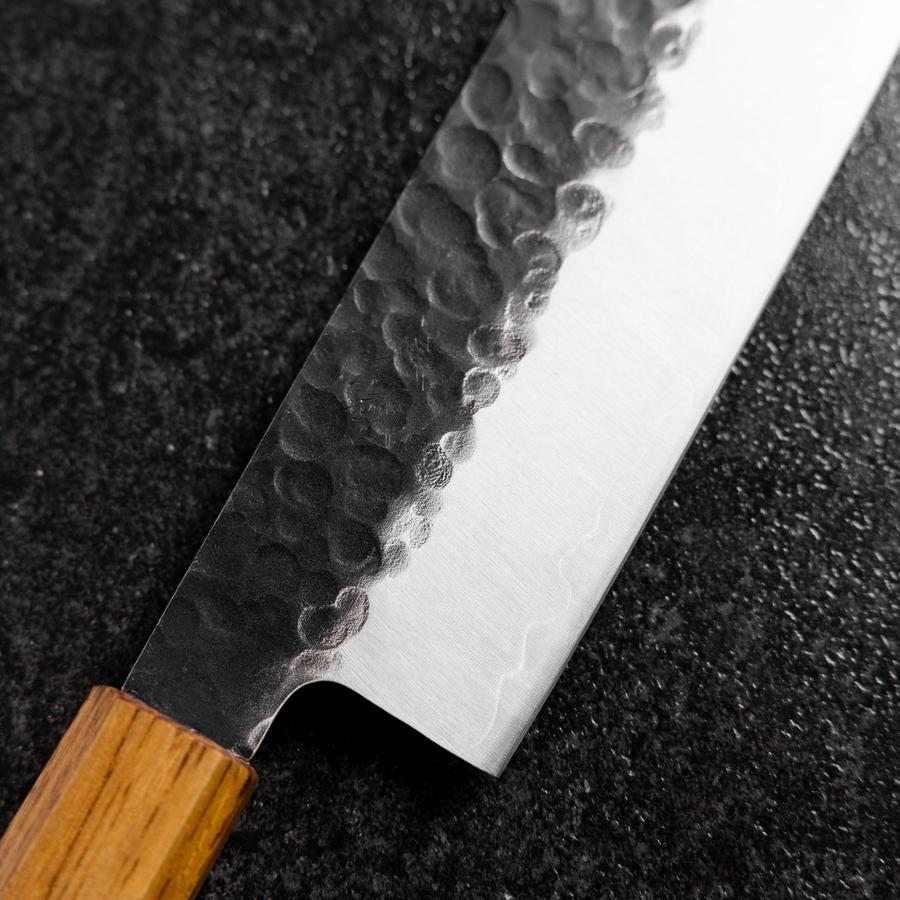 Nakiri AUS-8 Kurouchi Tsuchime Yaki Urushi Griff 170mm - Image 3