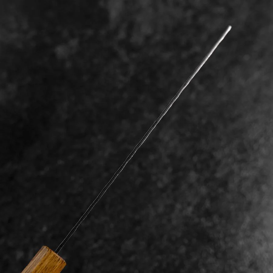 Nakiri AUS-8 Kurouchi Tsuchime Yaki Urushi Griff 170mm - Image 5