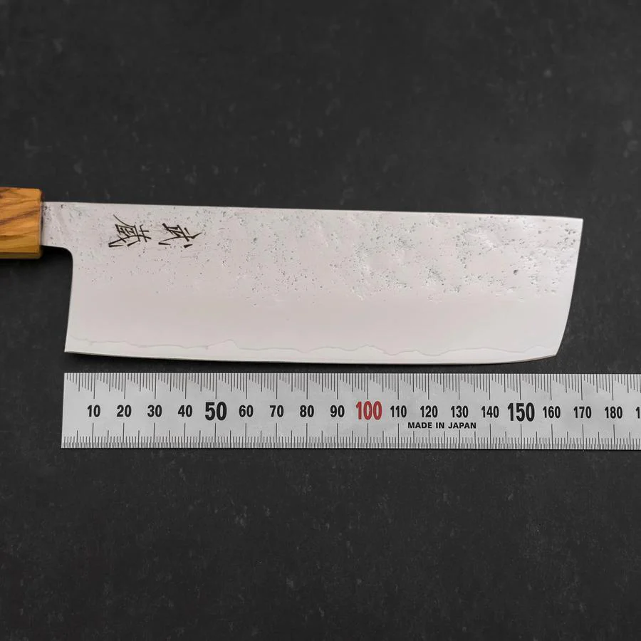 Nakiri AUS-8 Nashiji Olivenholz Griff 165mm - Image 7