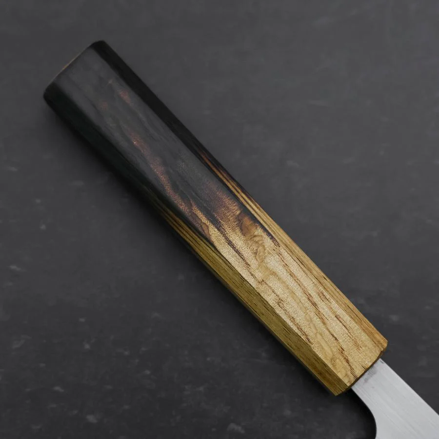 Nakiri AUS-8 Poliert Yaki Urushi Griff 165mm - Image 6