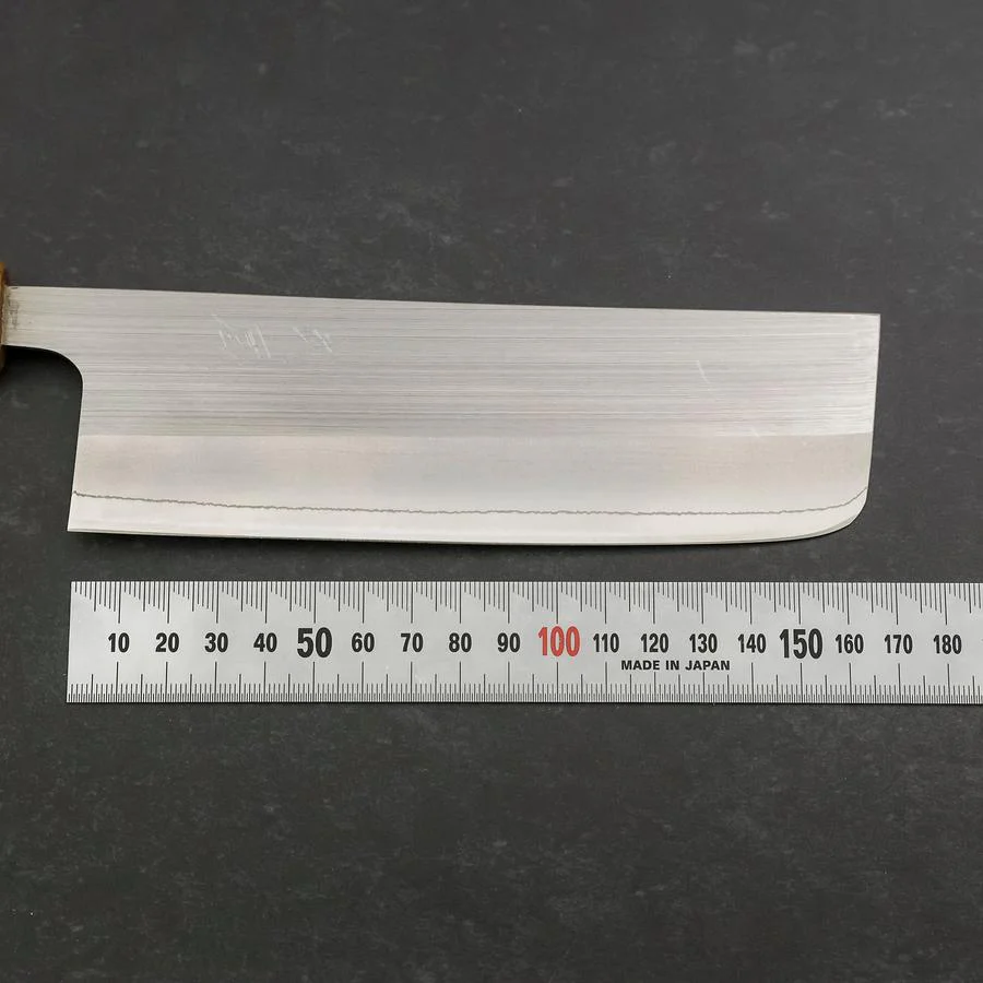 Nakiri AUS-8 Poliert Yaki Urushi Griff 165mm - Image 7