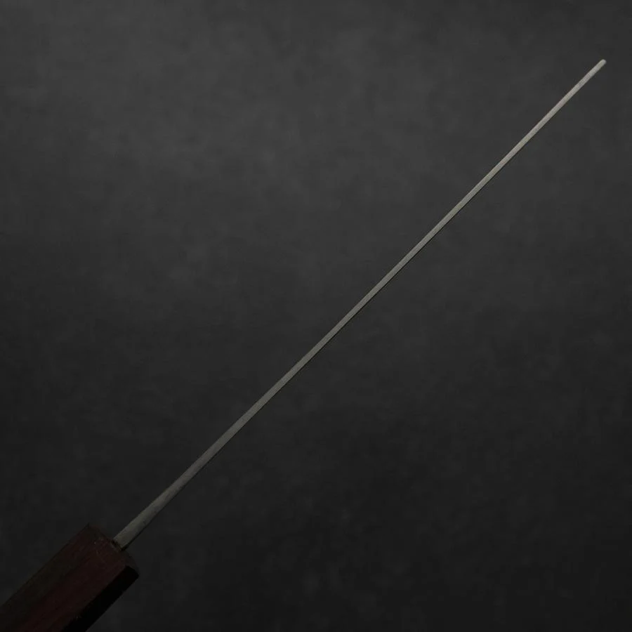 Nakiri Blue Steel #1 Edelstahlummantelung Kurouchi Lila Urushi Griff 165mm - Image 5