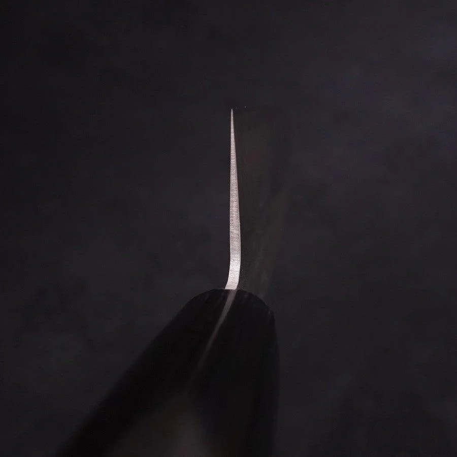 Nakiri Blue Steel #2 Edelstahlummantelung Tsuchime Westlicher Griff 165mm - Image 4