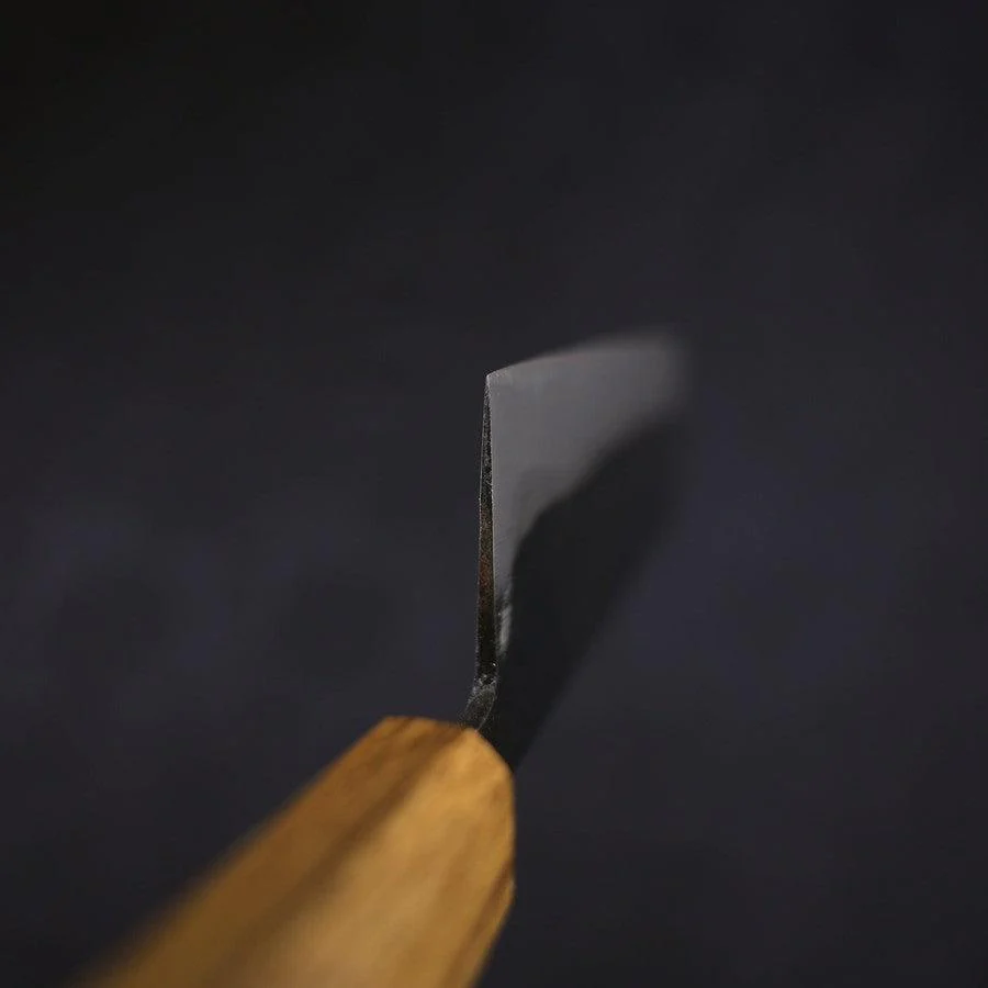 Nakiri Blue Steel #2 Kurouchi Eichenholz Griff 165mm - Image 4