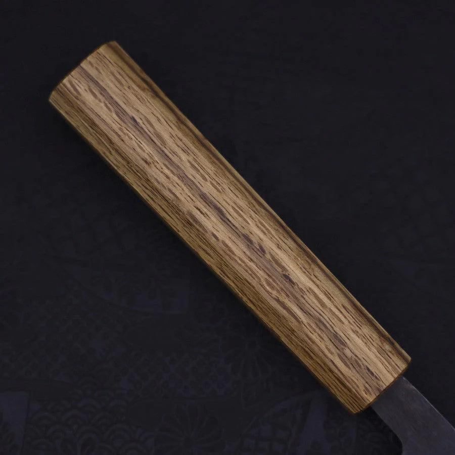 Nakiri Blue Steel #2 Kurouchi Eichenholz Griff 165mm - Image 6