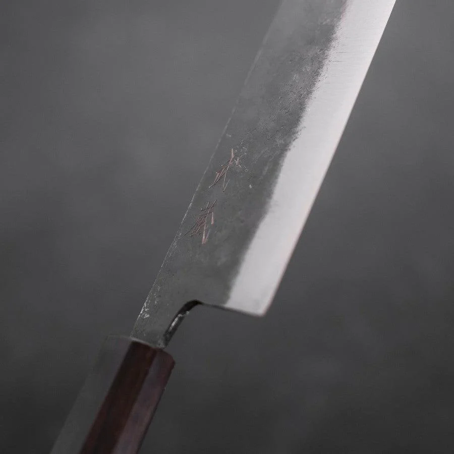 Nakiri Blue Steel #2 Kurouchi Ebenholz Griff 120mm - Image 3