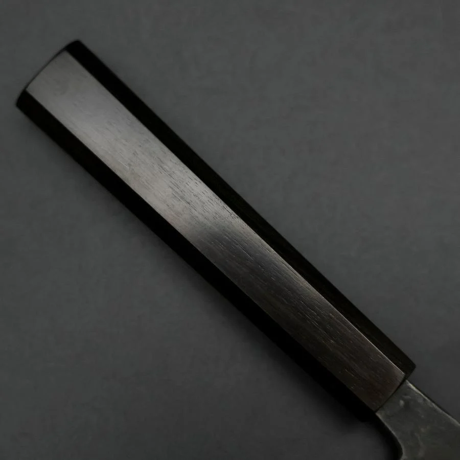 Nakiri Blue Steel #2 Kurouchi Ebenholz Griff 170mm - Image 6