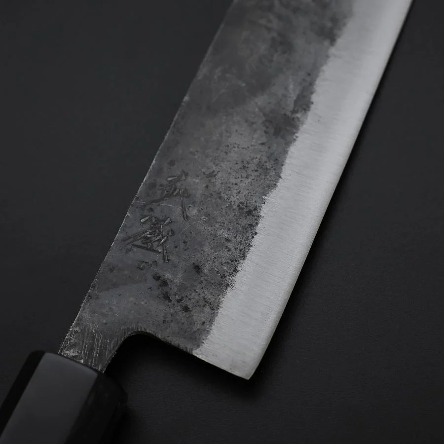 Nakiri Blue Steel #2 Kurouchi Hinoki Griff 135mm - Image 2
