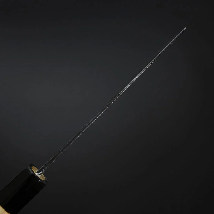 Nakiri Blue Steel #2 Kurouchi Hinoki Griff 135mm - Image 4