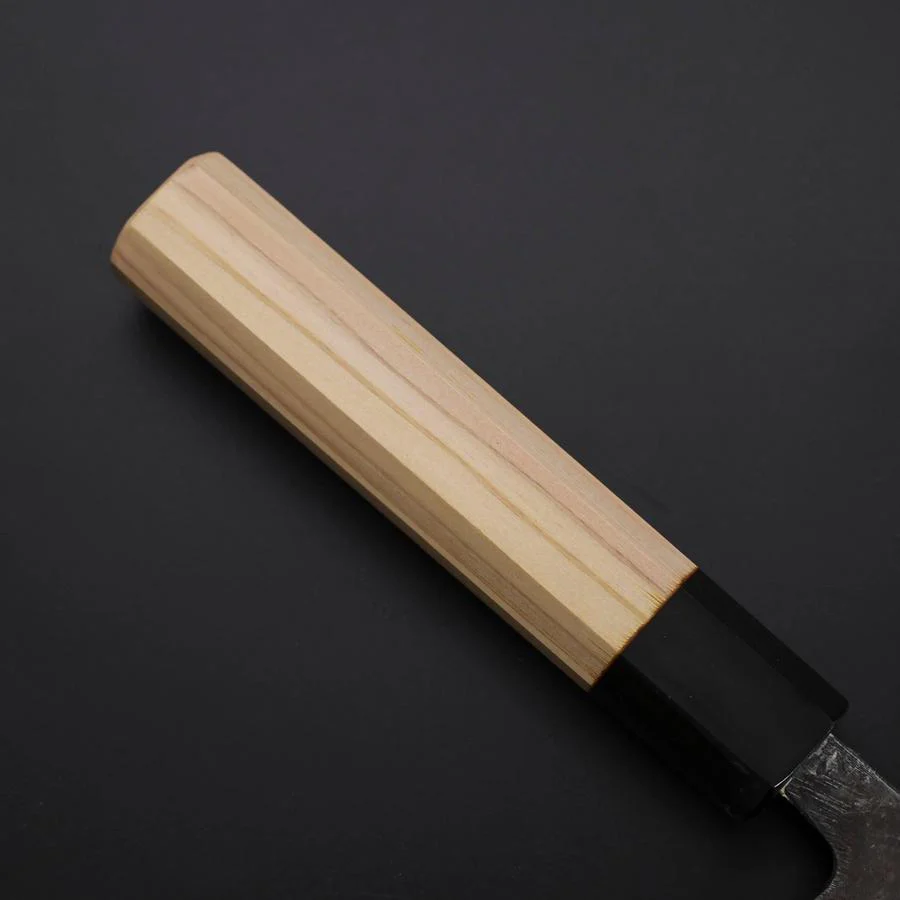 Nakiri Blue Steel #2 Kurouchi Hinoki Griff 135mm - Image 5