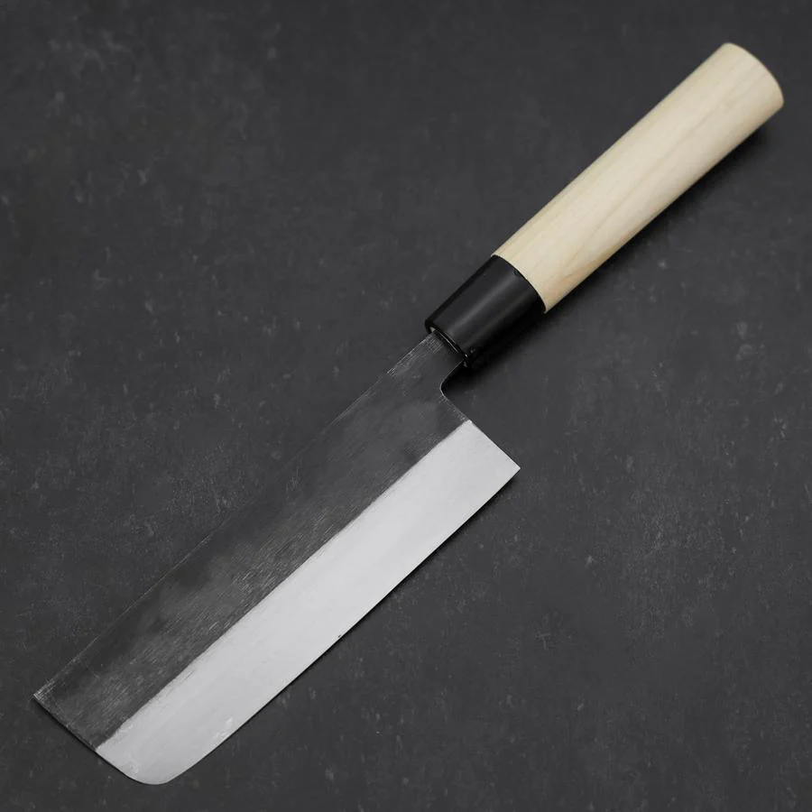 Nakiri Blue Steel #2 Kurouchi Magnolienholz Griff 165mm - Image 2