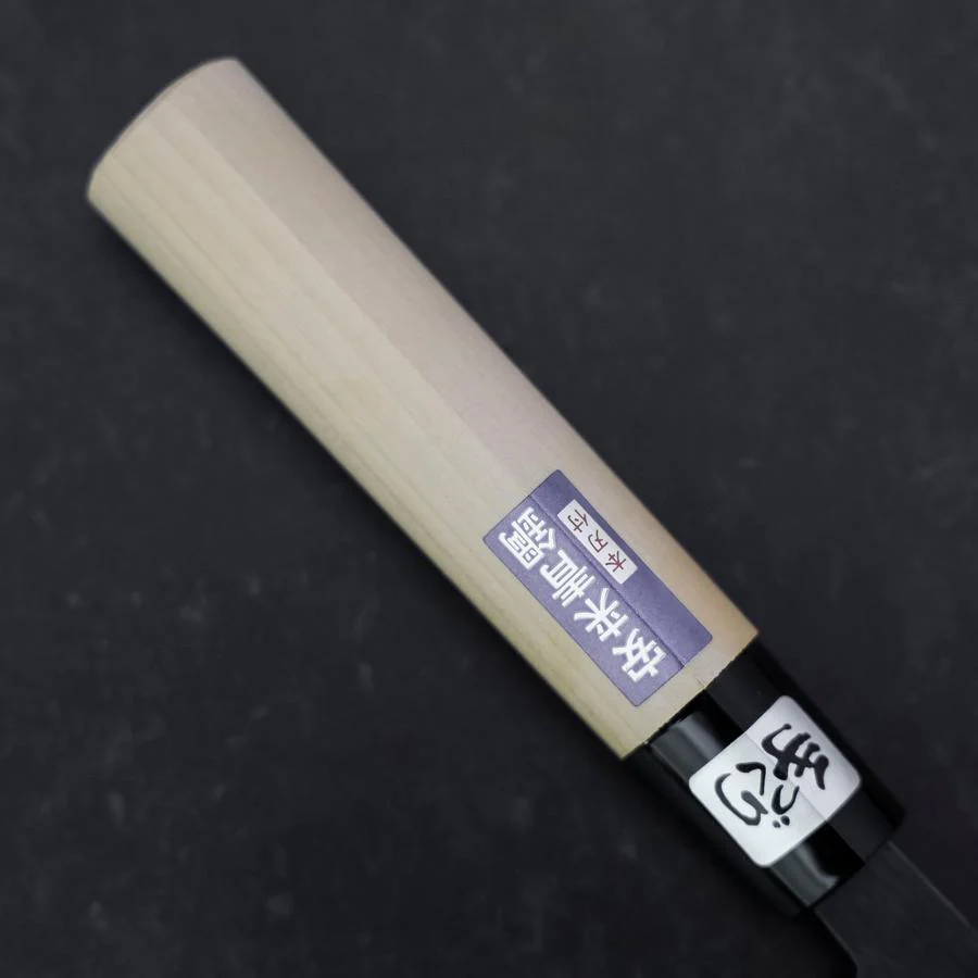 Nakiri Blue Steel #2 Kurouchi Magnolienholz Griff 165mm - Image 6