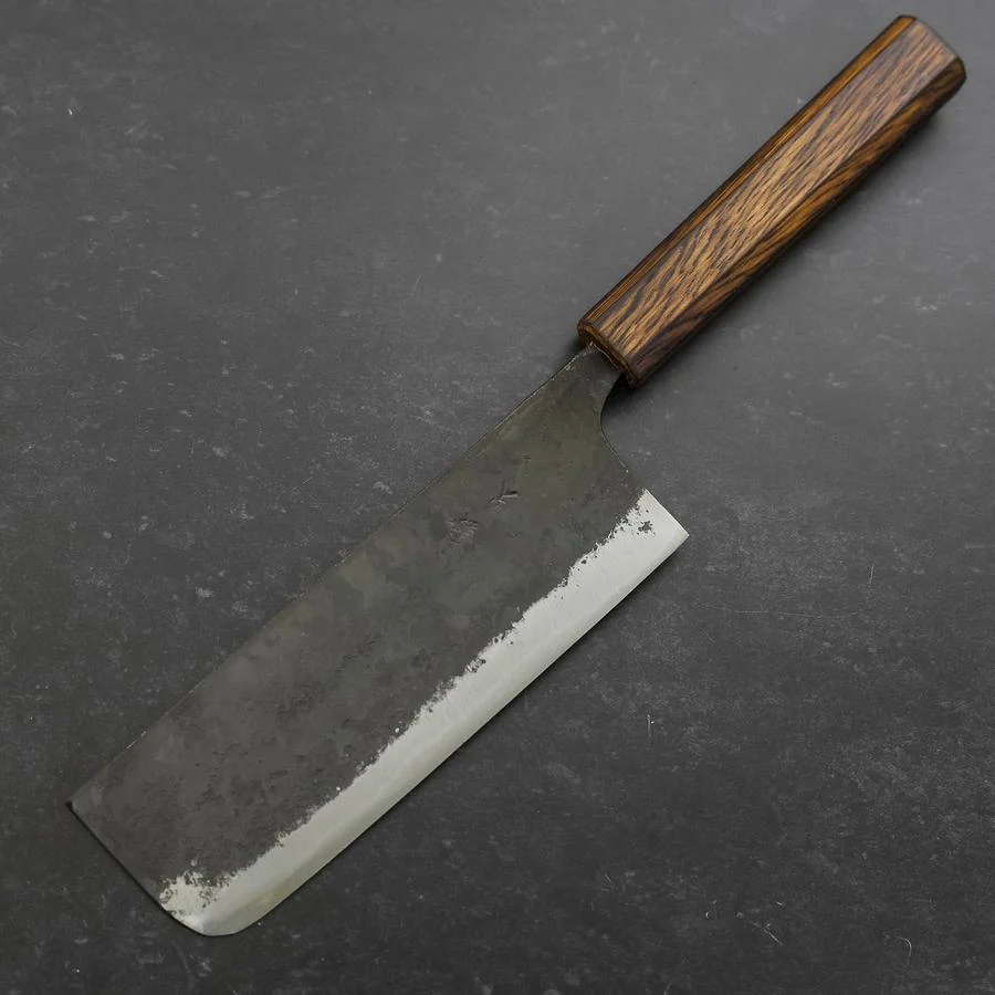 Nakiri Blue Steel #2 Kurouchi Sumi Urushi Griff 165mm - Image 2