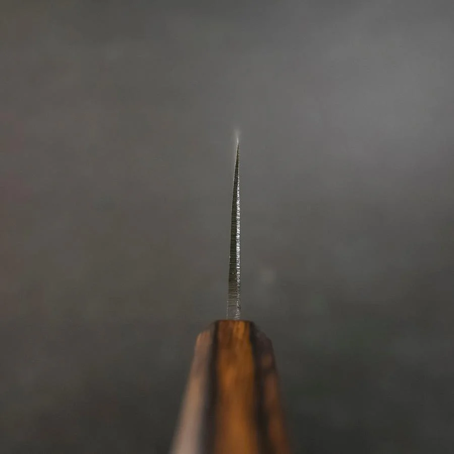 Nakiri Blue Steel #2 Kurouchi Sumi Urushi Griff 165mm - Image 4