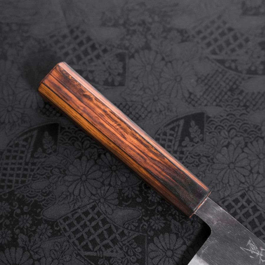 Nakiri Blue Steel #2 Kurouchi Sumi Urushi Griff 165mm - Image 6