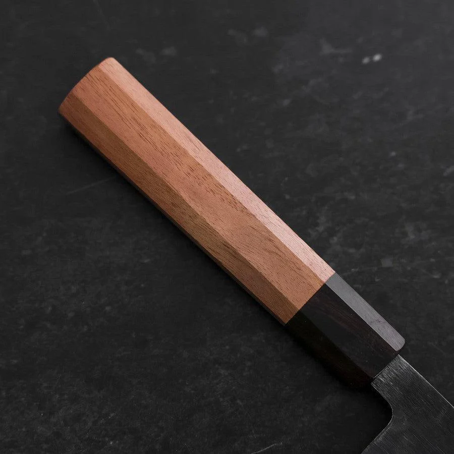 Nakiri Blue Steel #2 Kurouchi Walnussholz Griff 165mm - Image 6