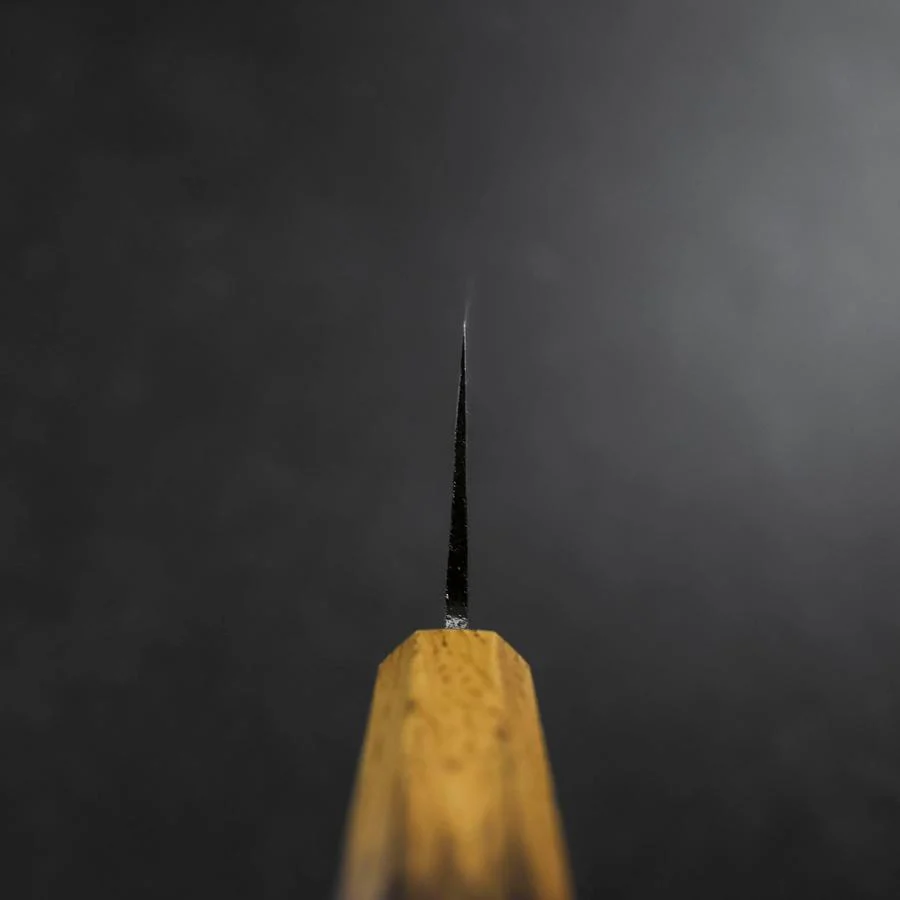 Nakiri Blue Steel #2 Kurouchi Yaki Urushi Griff 165mm - Image 4