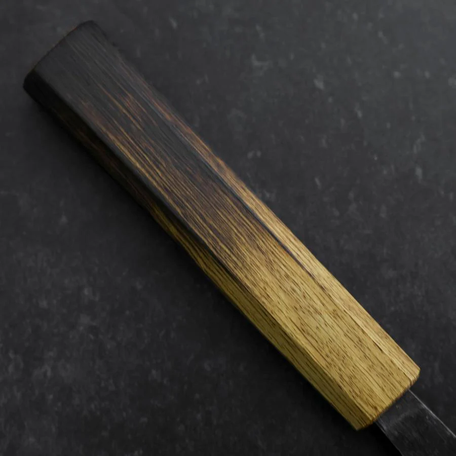 Nakiri Blue Steel #2 Kurouchi Yaki Urushi Griff 165mm - Image 6