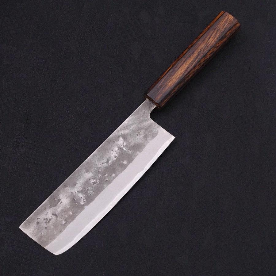 Nakiri Blue Steel #2 Nashiji Sumi Urushi Griff 165mm - Image 2
