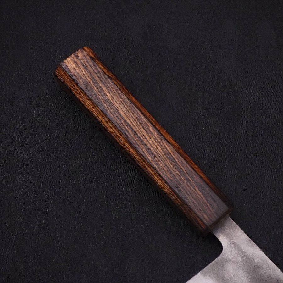 Nakiri Blue Steel #2 Nashiji Sumi Urushi Griff 165mm - Image 6