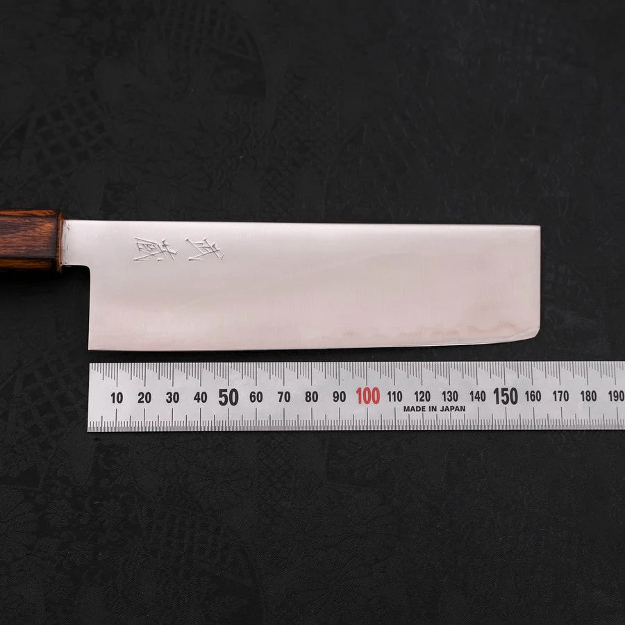 Nakiri Aogami Super Poliert Sumi Urushi Griff 165mm - Image 7