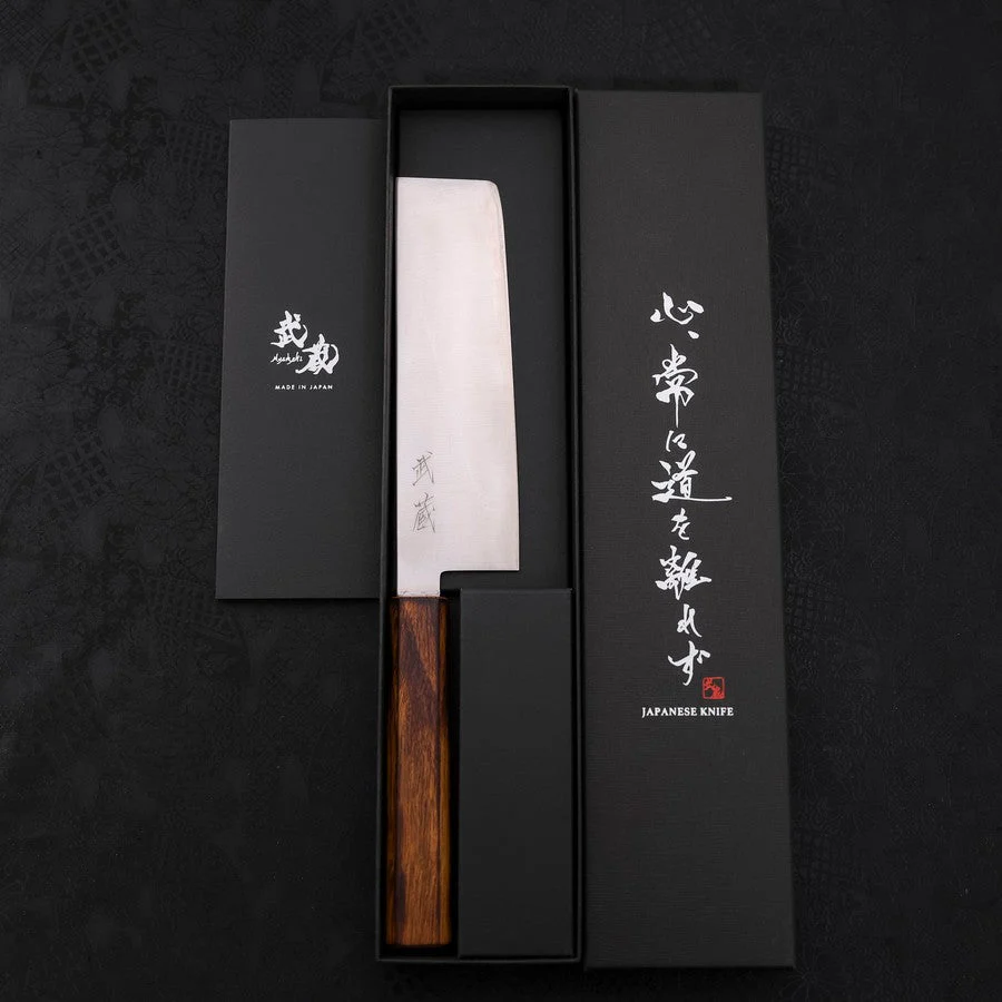 Nakiri Aogami Super Poliert Sumi Urushi Griff 165mm - Image 8