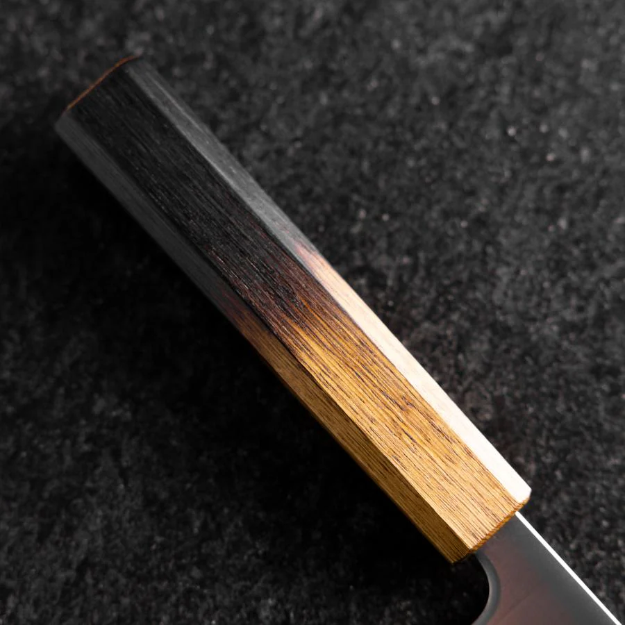 Nakiri Blue Super Poliert Yaki Urushi Griff 165mm - Image 6