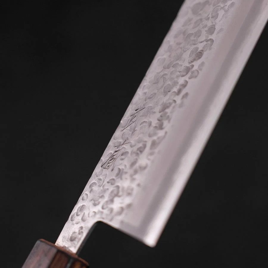 Nakiri Chromax Kagami Tsuchime Sumi Urushi Griff 165mm - Image 3