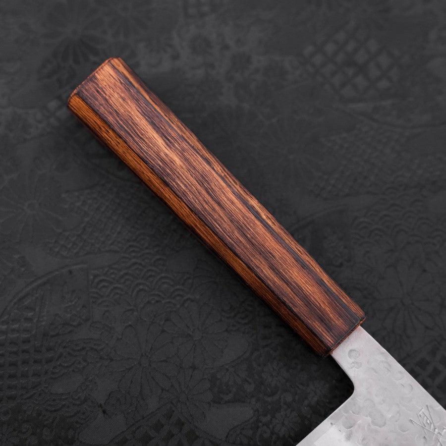 Nakiri Chromax Kagami Tsuchime Sumi Urushi Griff 165mm - Image 6