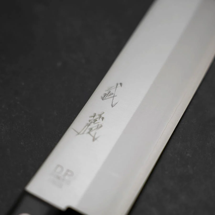 Nakiri Chromax Poliert Schwarzer Westlicher Griff  165mm - Image 3