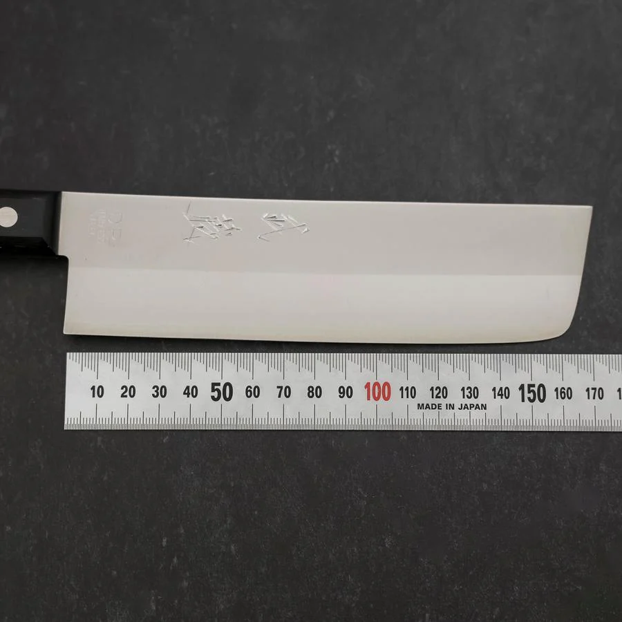 Nakiri Chromax Poliert Schwarzer Westlicher Griff  165mm - Image 7