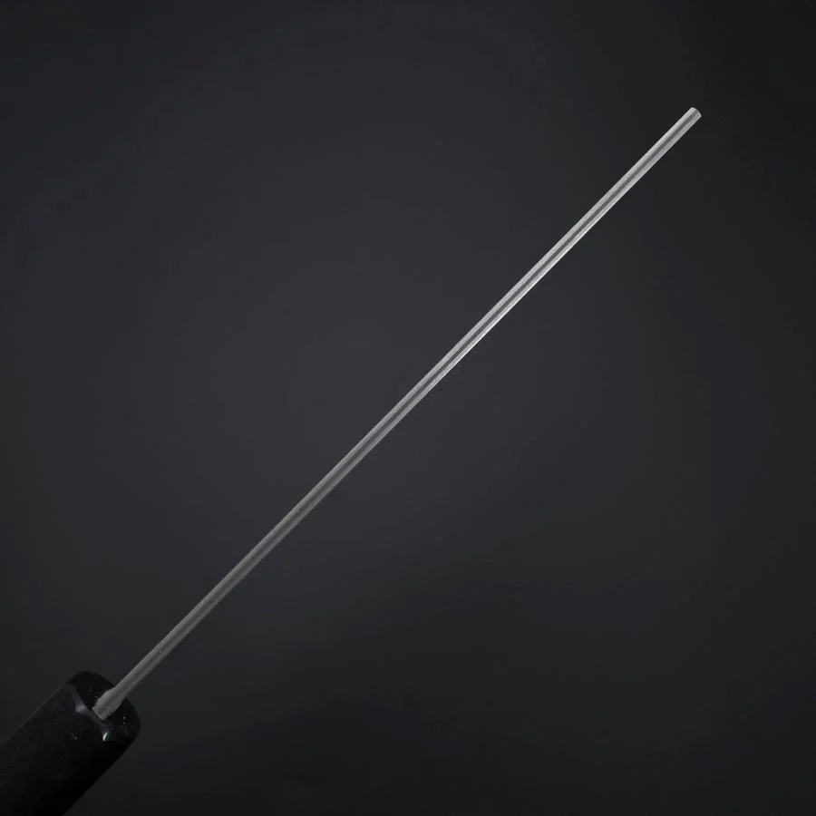 Nakiri Kobalt Edelstahl HRC62 Kurouchi Damast Büffelhorn und Ebenholz Griff 165mm - Image 5