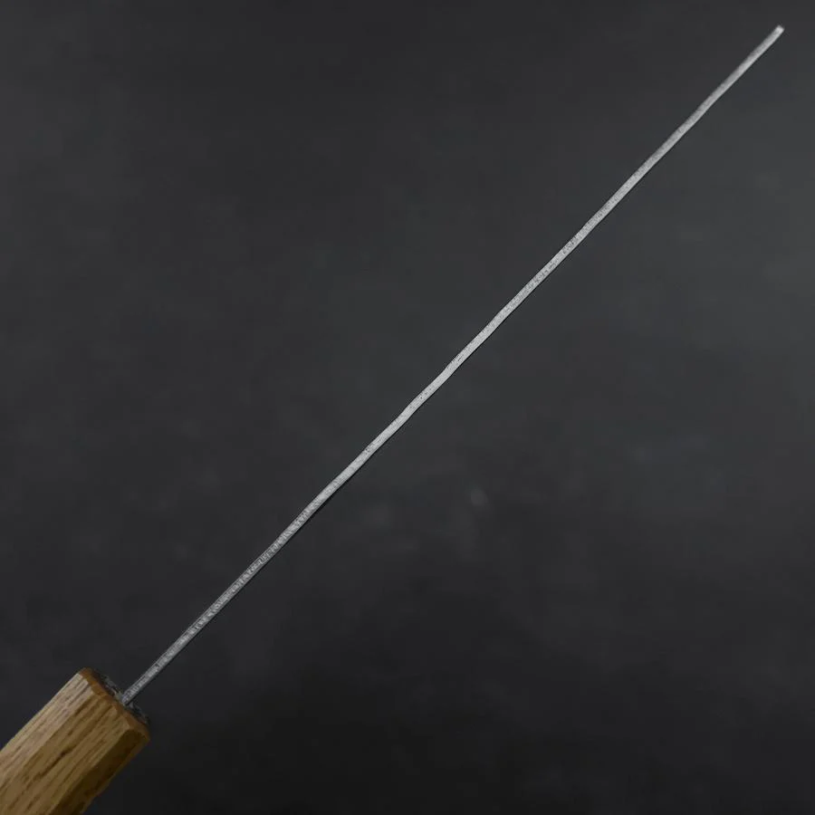 Nakiri Edelstahlummantelung White Steel #2 Tsuchime Yaki Urushi Griff 165mm - Image 5