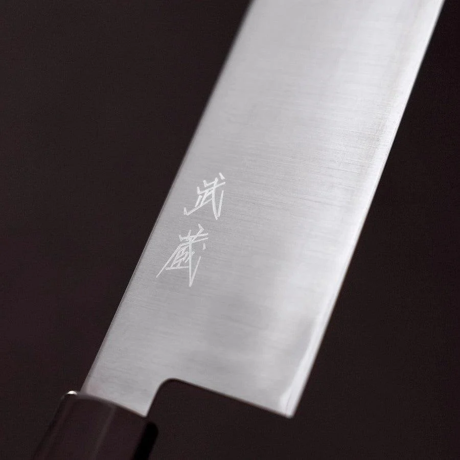 Nakiri HAP-40 Poliert Büffelhorn und Ebenholz Griff 165mm - Image 3