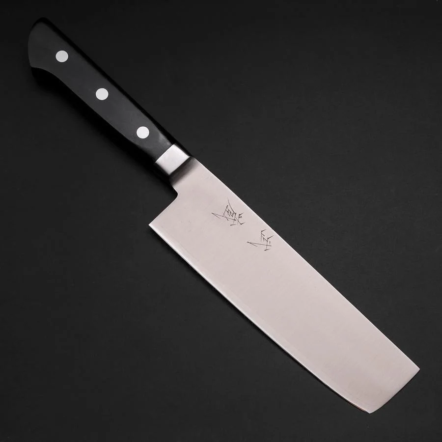 Nakiri Molybdän Poliert Schwarzer Westlicher Griff 160mm