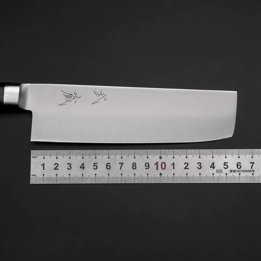 Nakiri Molybdän Poliert Schwarzer Westlicher Griff 160mm - Image 7