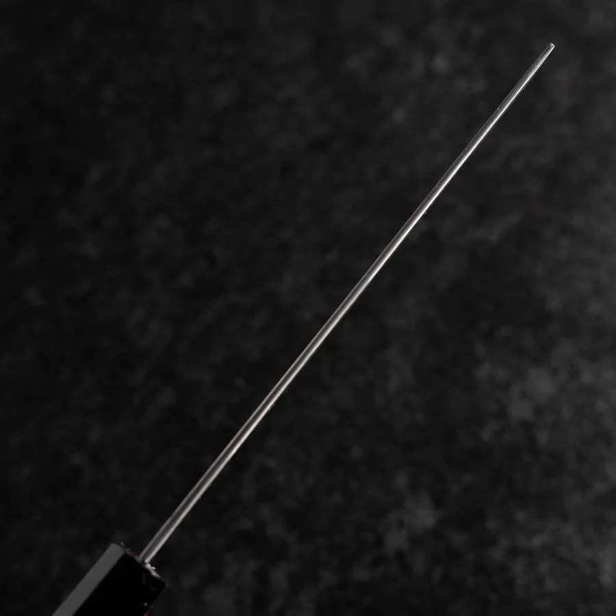 Nakiri SG-2 Schwarzer Damast Büffelhorn und Ebenholz Griff 165mm mit Holzbox - Image 5