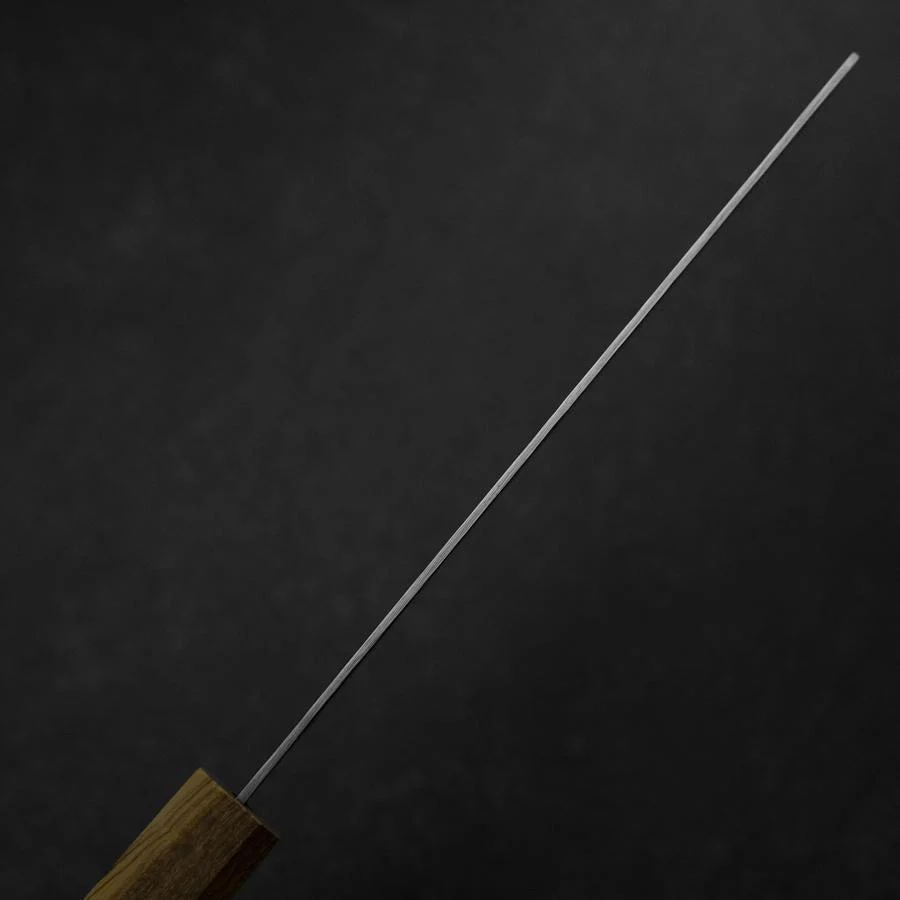 Nakiri Silver Steel #3 Nashiji Olivenholz Griff 165mm - Image 5