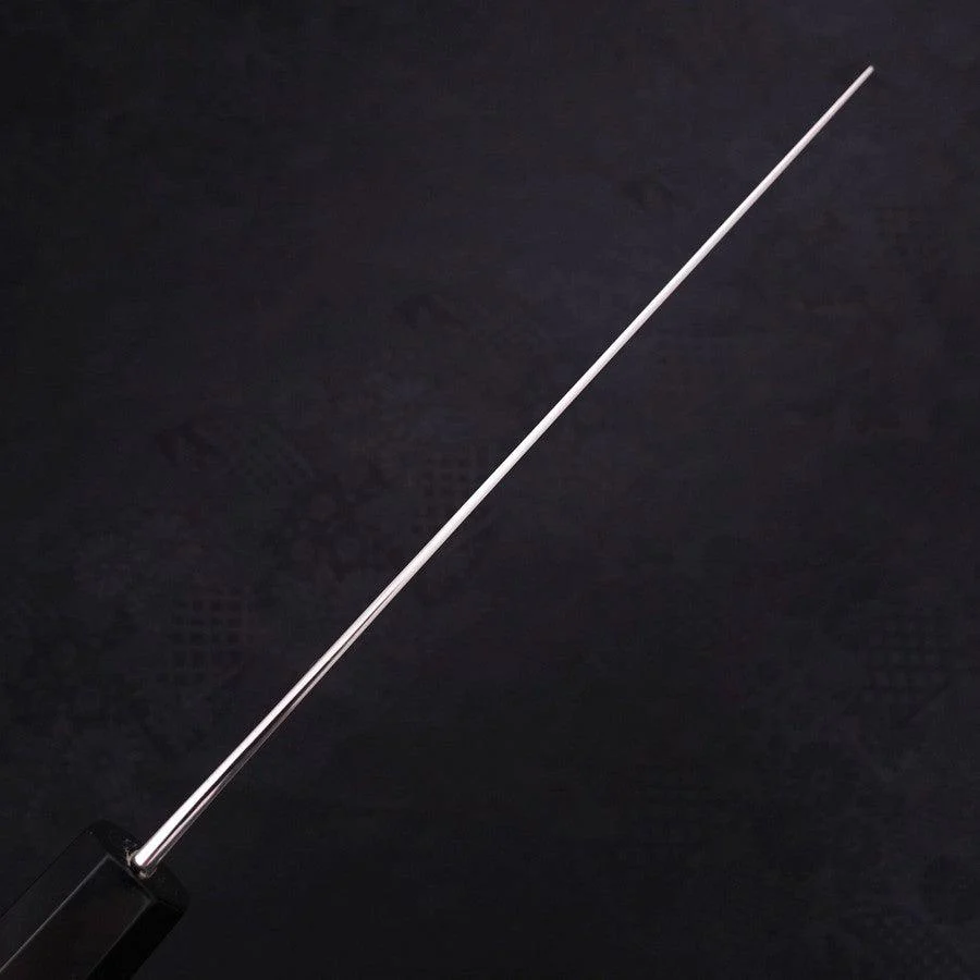 Nakiri Silver Steel #3 Damast Büffelhorn und Ebenholz Griff 165mm - Image 5