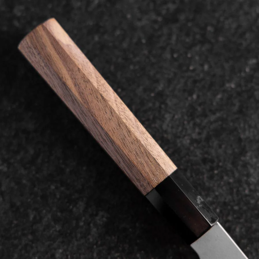 Nakiri Silver Steel #3 Kasumi Büffelhorn und Walnussholz Griff 165mm - Image 6