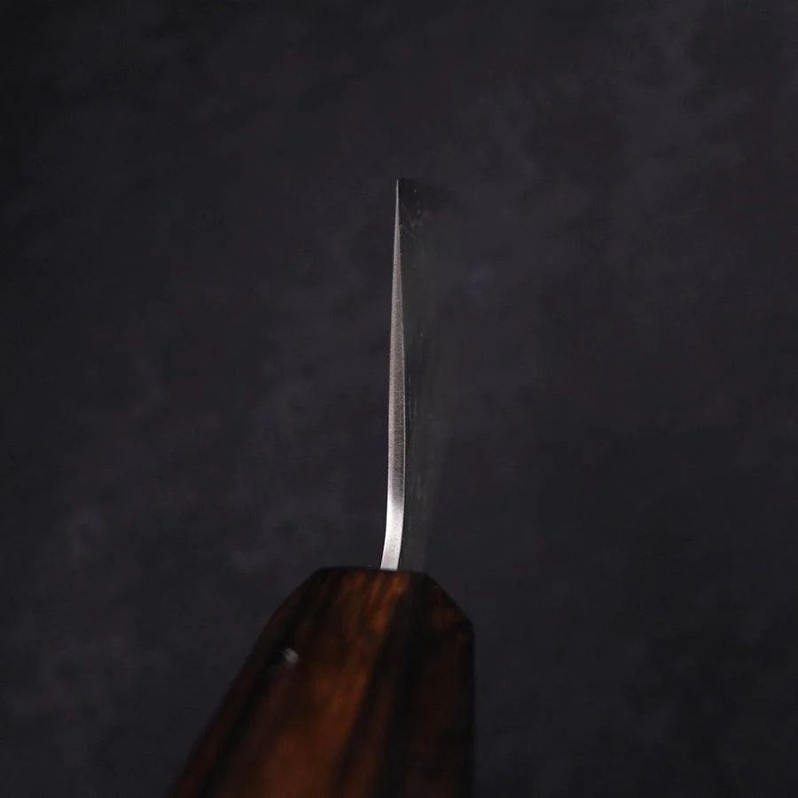 Nakiri Silver Steel #3 Nashiji Sumi Urushi Griff 165mm - Image 4