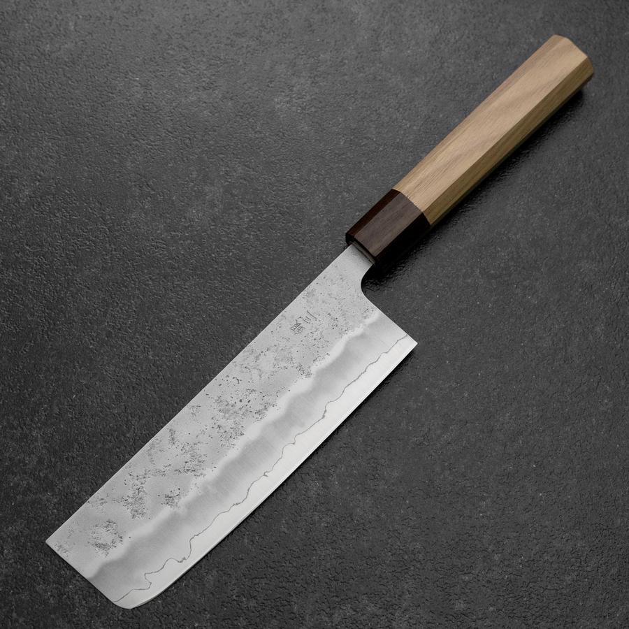 Nakiri Silver Steel #3 Nashiji Walnussholz Griff 165mm - Image 2