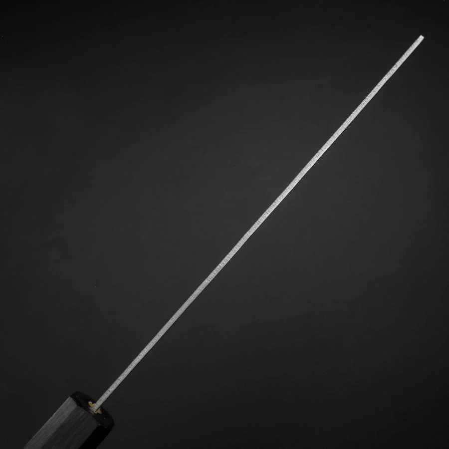 Nakiri Silver Steel #3 Nashiji Washi Blauer Urushi Griff 165mm - Image 5